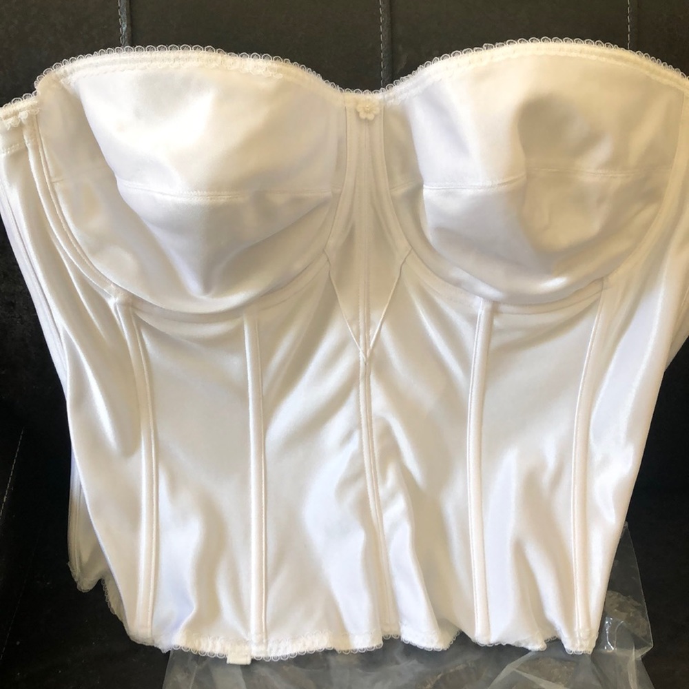 White Corset 44D
